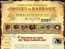 Tablet Screenshot of orgue-barbarie.com
